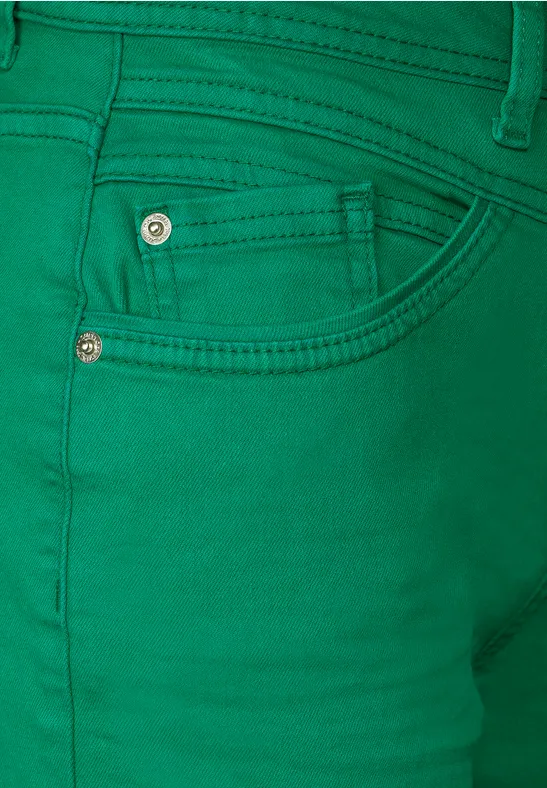 Casual Fit Jeans brisk green washed