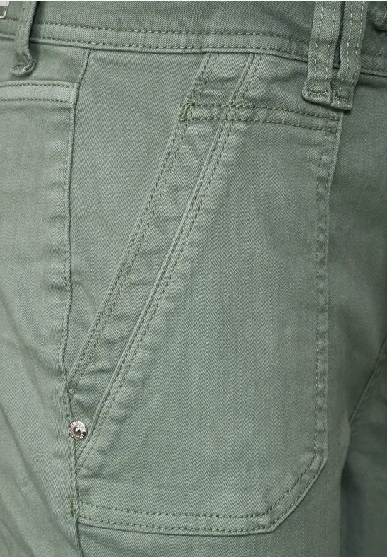 Loose Fit Jeans light soft olive washed