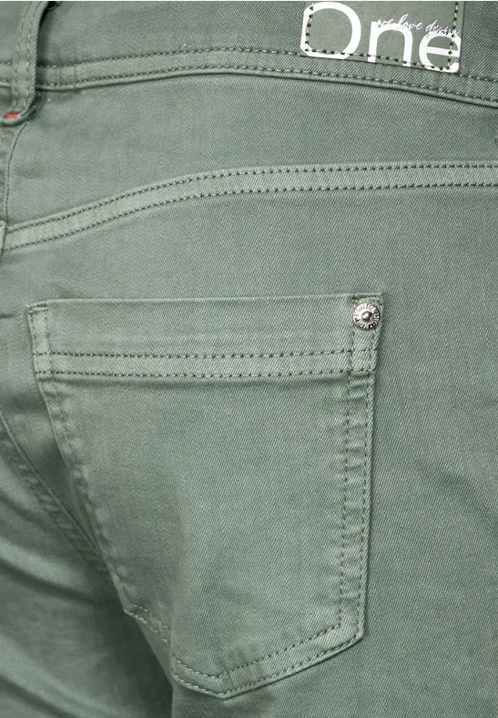 Loose Fit Jeans light soft olive washed