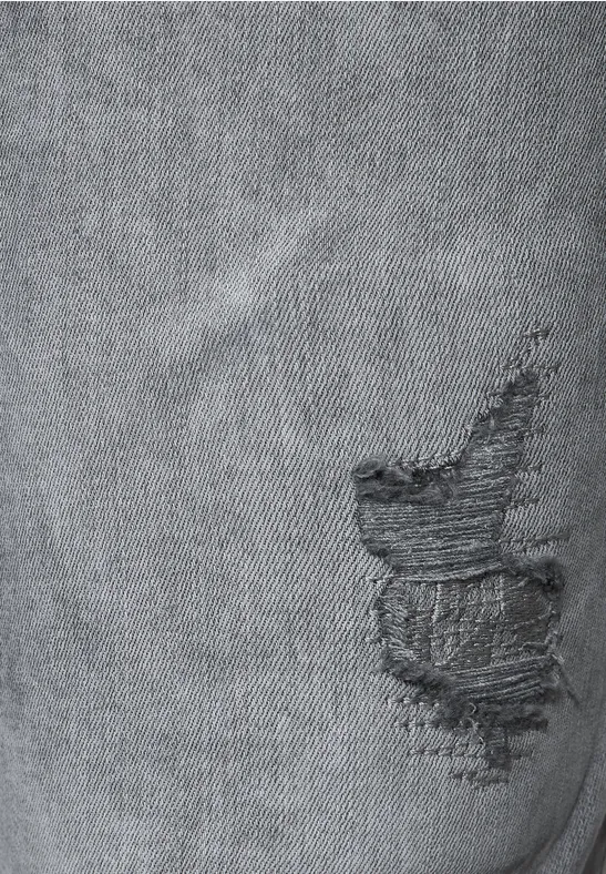Graue Casual Fit Jeans authentic grey wash