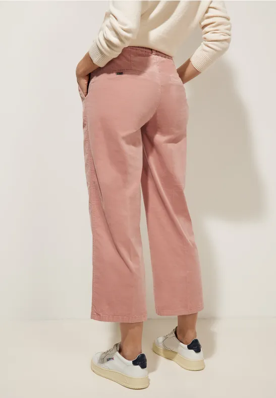 Casual Fit Babycord Hose dull legend rose