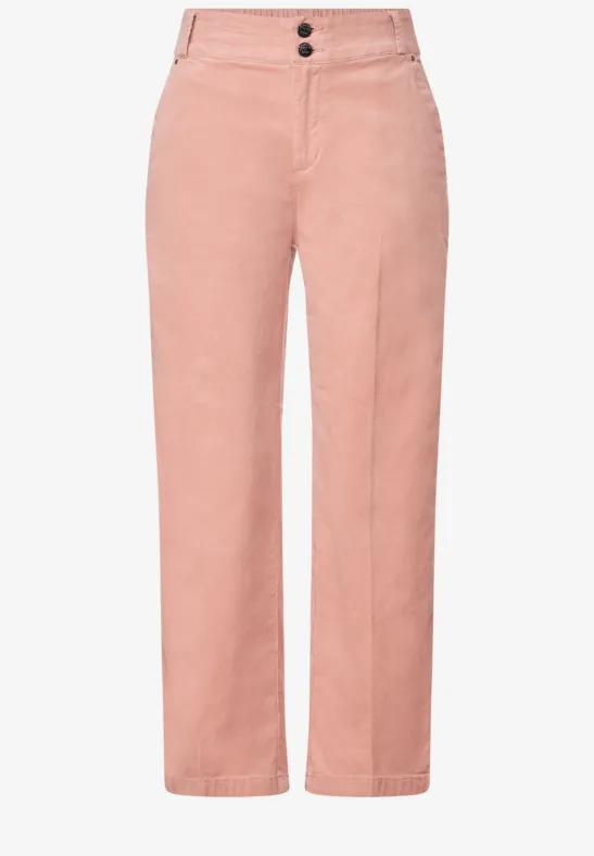 Casual Fit Babycord Hose dull legend rose