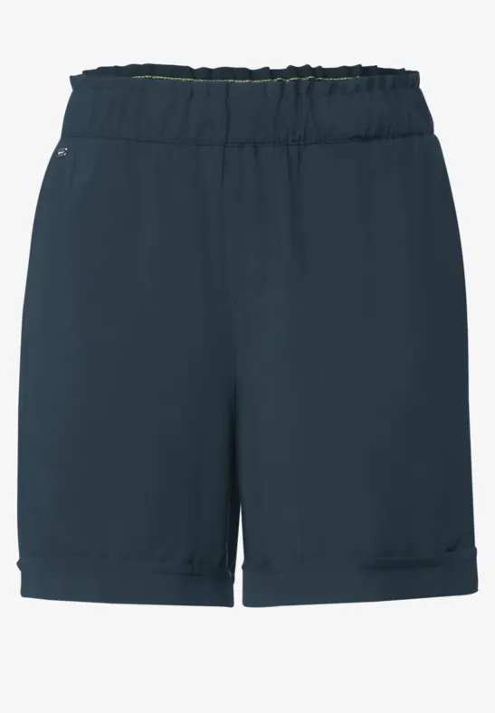 Loose Fit Paperbag Shorts cool vintage green