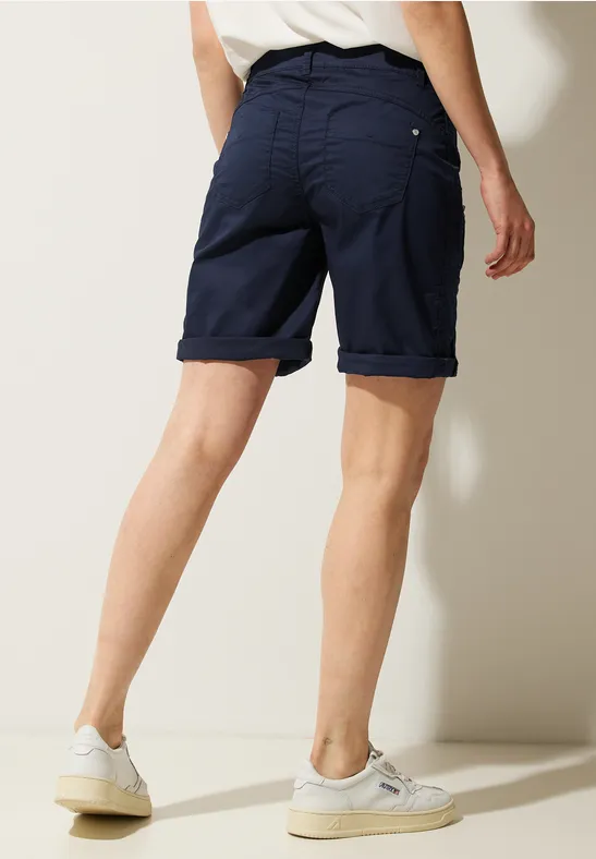 Casual Fit Bermudashorts deep blue