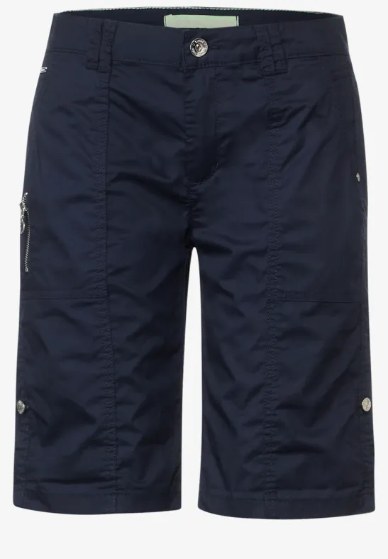 Casual Fit Bermudashorts deep blue