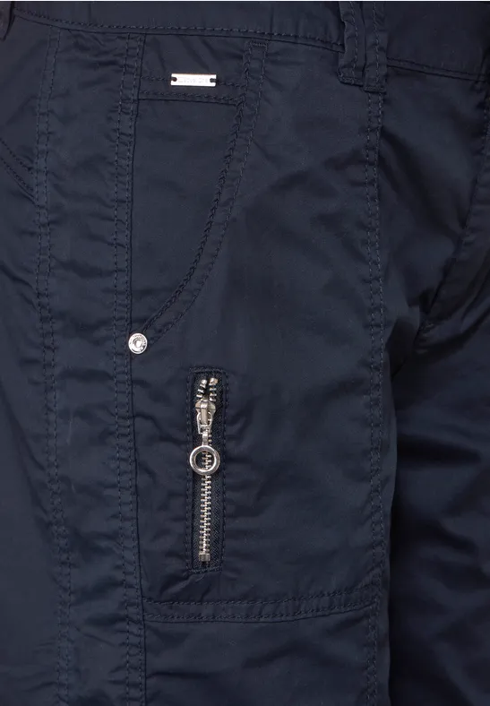 Casual Fit Bermudashorts deep blue