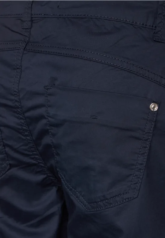 Casual Fit Bermudashorts deep blue