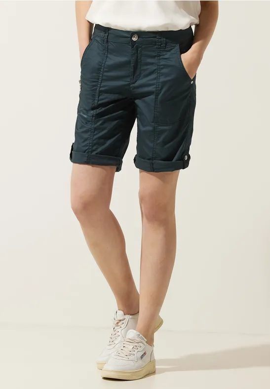 Casual Fit Bermudashorts cool vintage green