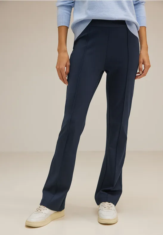 Bootcut Skinny Fit Hose deep blue