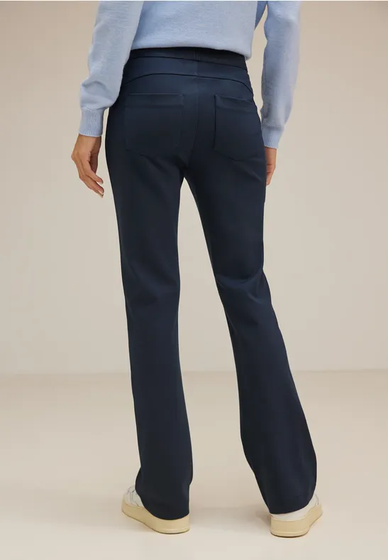 Bootcut Skinny Fit Hose deep blue