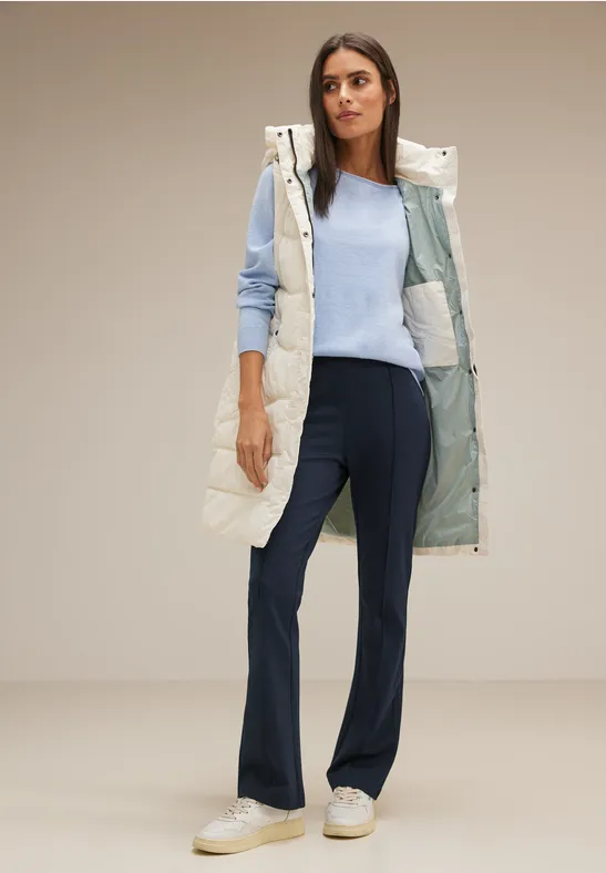 Bootcut Skinny Fit Hose deep blue