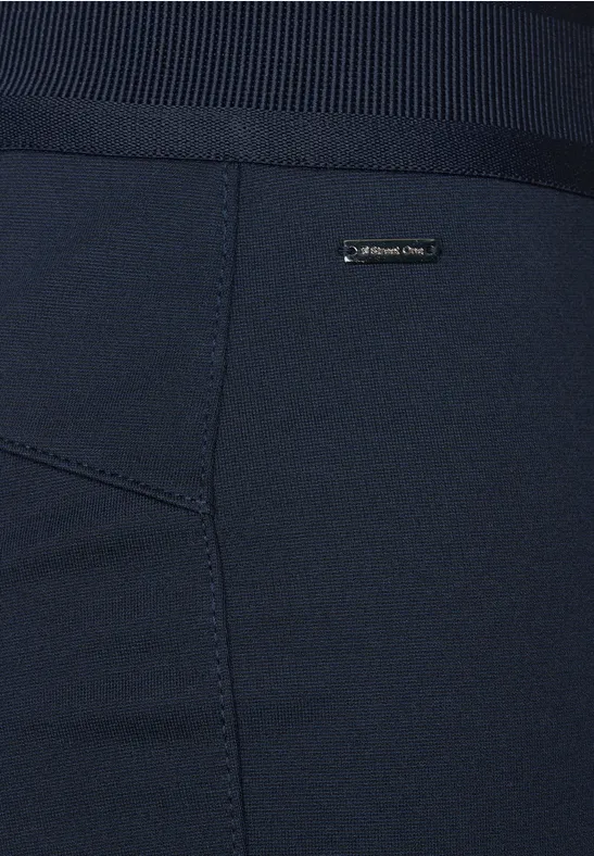 Bootcut Skinny Fit Hose deep blue