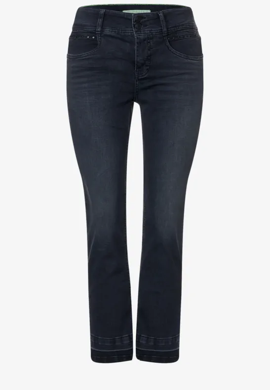 Casual Fit Jeans authentic black net wash