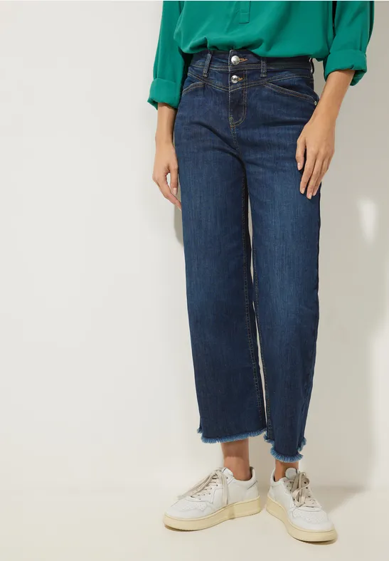 Casual Fit Jeans clean rinse indigo wash