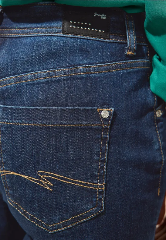 Casual Fit Jeans clean rinse indigo wash