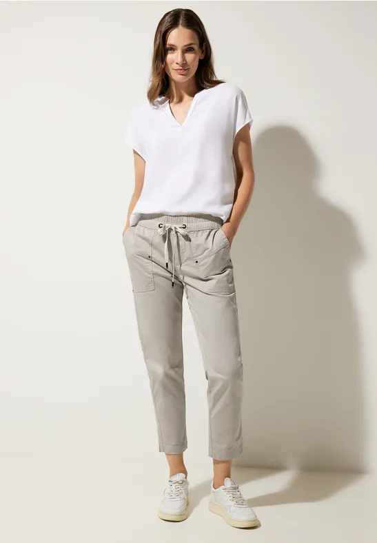 Loose Fit Hose light stone sand