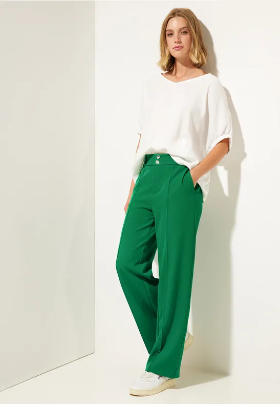 Casual Fit Hose brisk green
