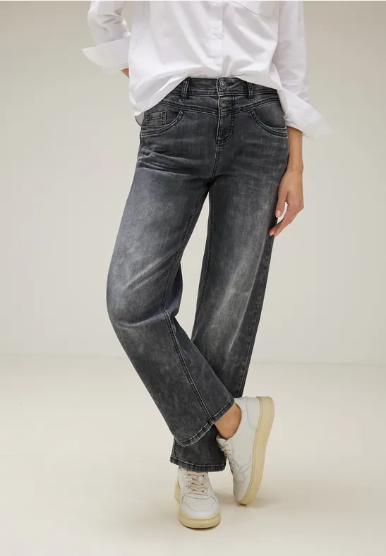 Casual Fit Jeans black random wash