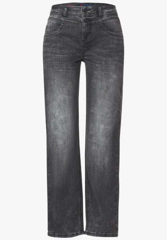 Casual Fit Jeans black random wash