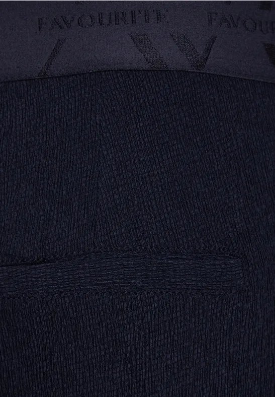 Loose Fit Crincle Hose deep blue