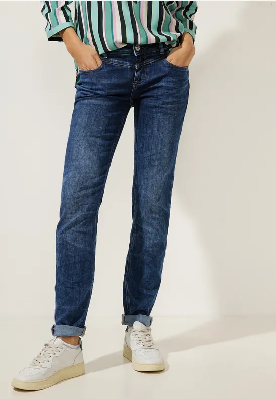 Casual Fit Jeans deep indigo used wash