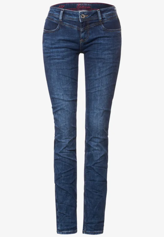 Casual Fit Jeans deep indigo used wash