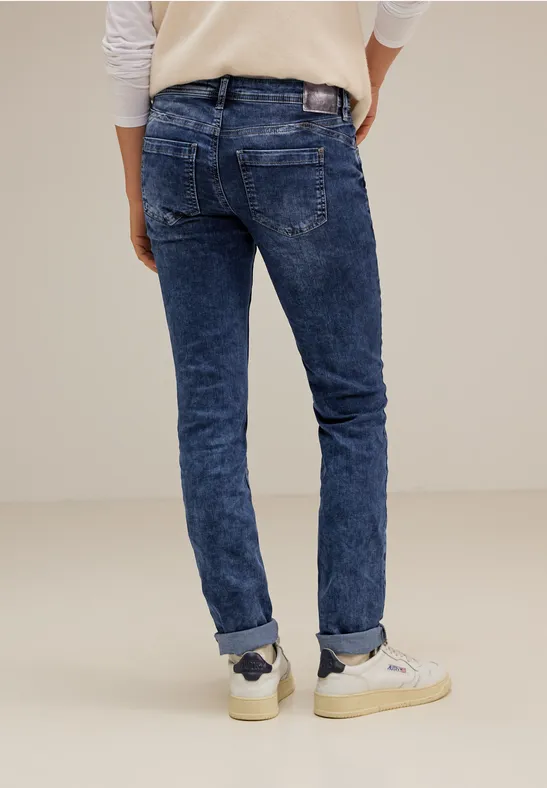 Casual Fit Jeans indigo random wash