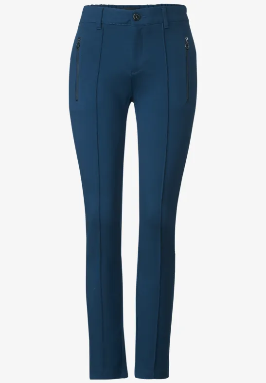 Slim Fit Hose atlantic blue