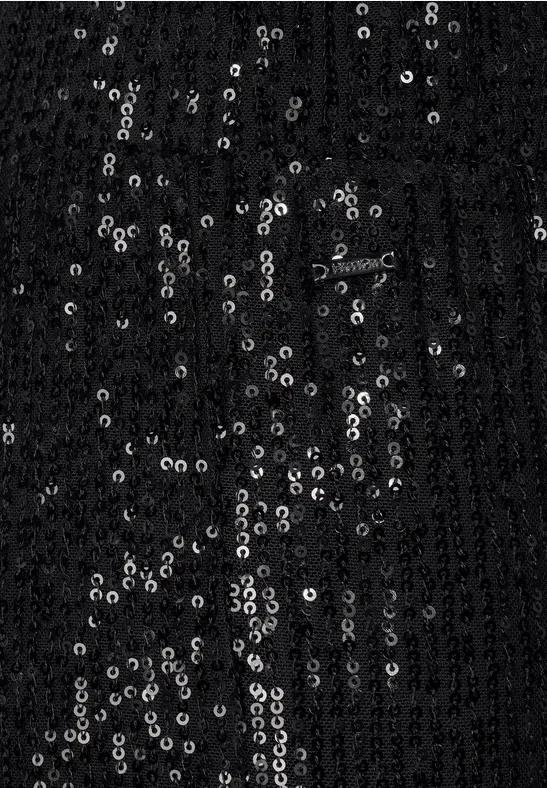 Pailletten Hose Black