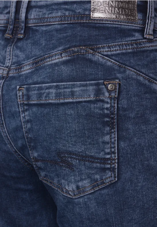 Casual Fit Jeans midblue random wash