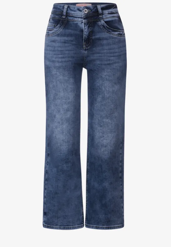 Casual fit jeans brillant blue random wash