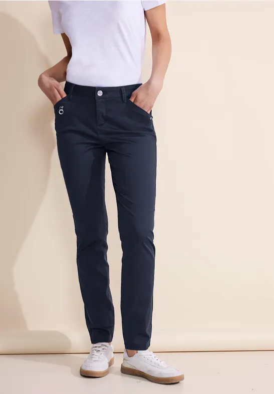 Casual Fit Hose deep blue