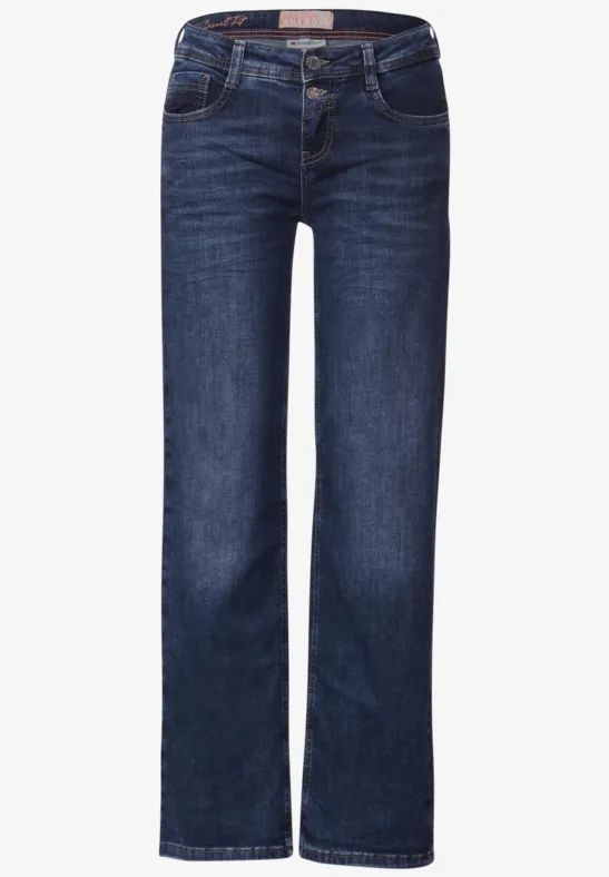 Casual Fit Jeans brilliant indigo random wash