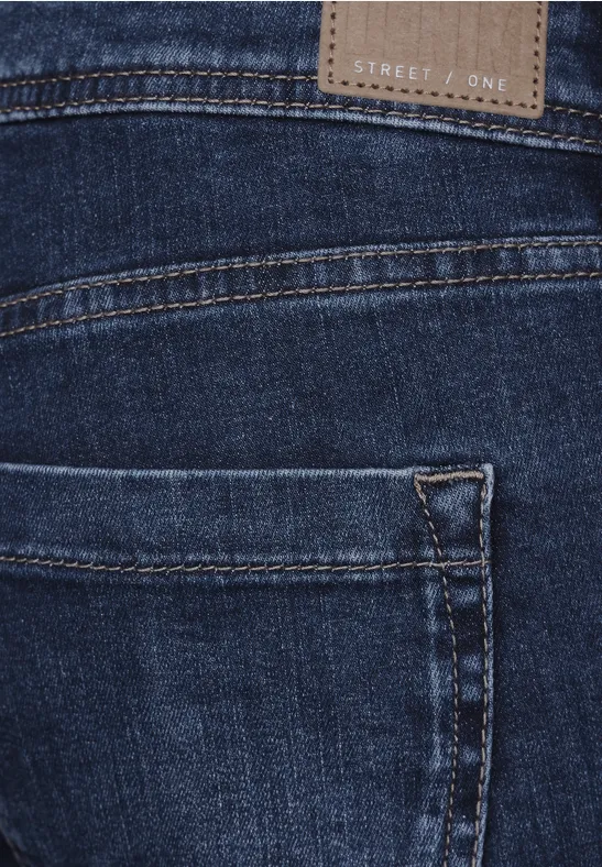 Casual Fit Jeans brilliant indigo random wash