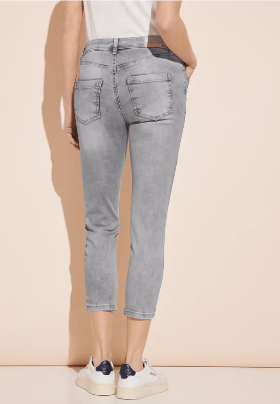 7/8-jeans light grey soft washed