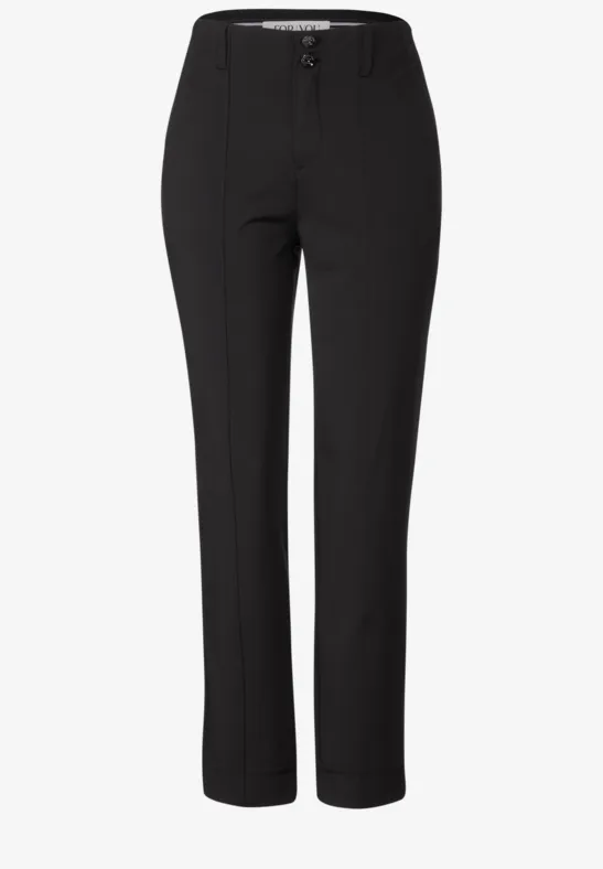 Pantalon chino pour le voyage Black