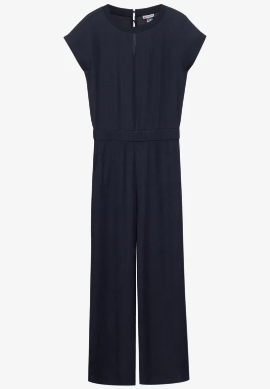 Jumpsuit mit Straight Legs deep blue
