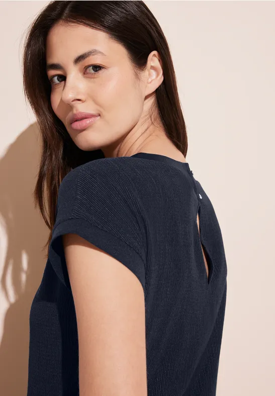 Jumpsuit mit Straight Legs deep blue