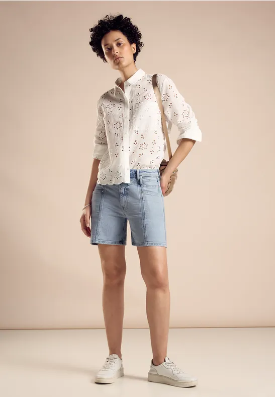 Casual fit jeansshort Ultra Bleach Wash