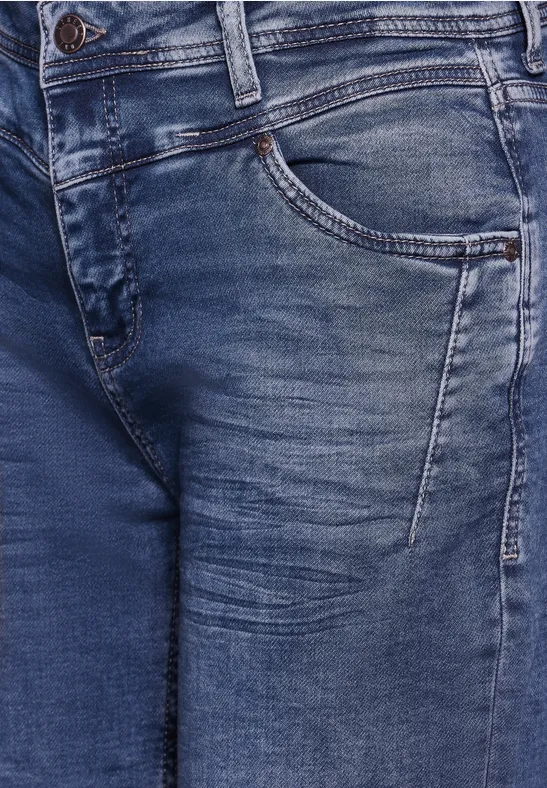 Jeans im Casual Fit bright midblue wash