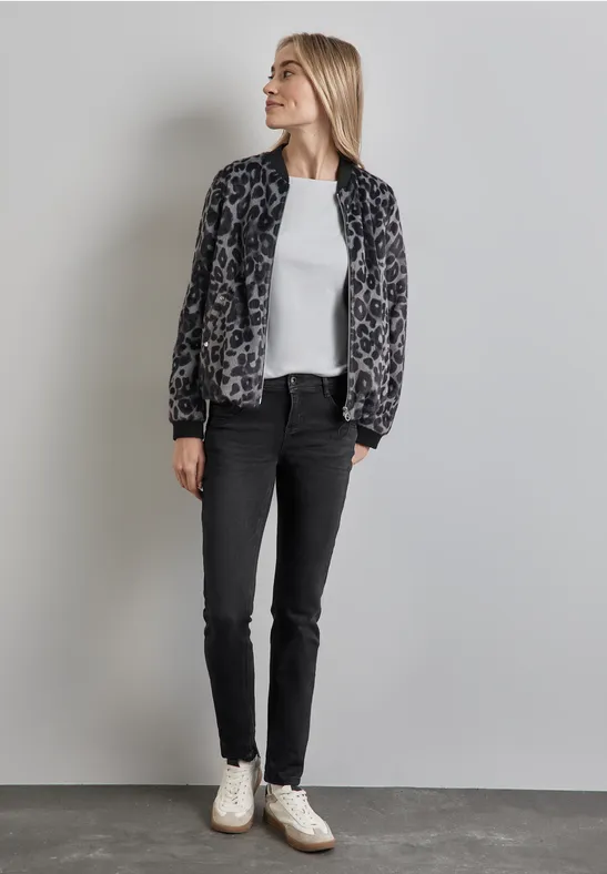 Jeans thermiques black slightly washed