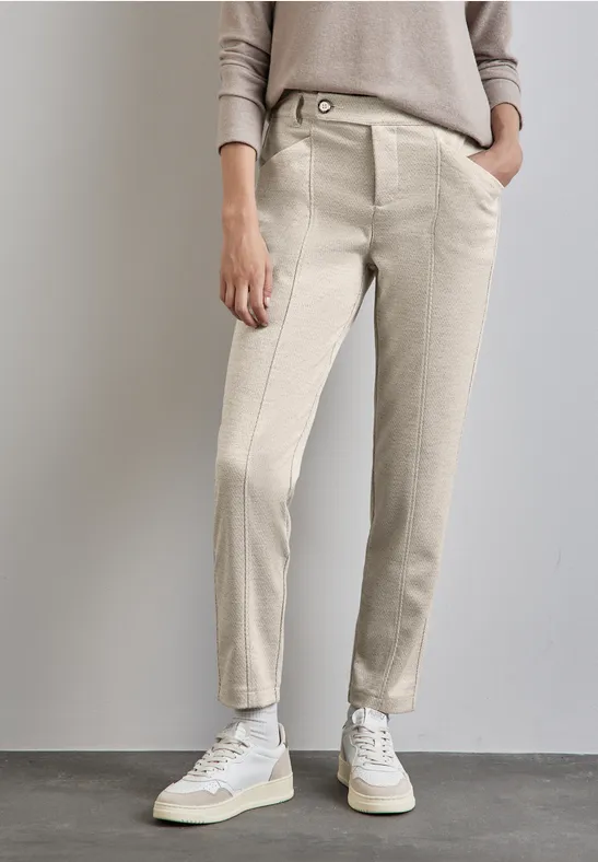 Casual broek lucid white