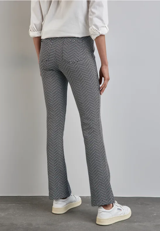 Skinny fit broek night sky blue