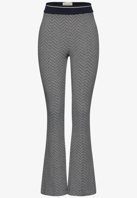 Skinny fit broek night sky blue