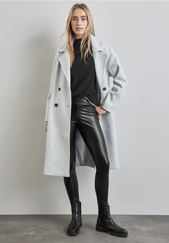 Gecoate thermische legging Black