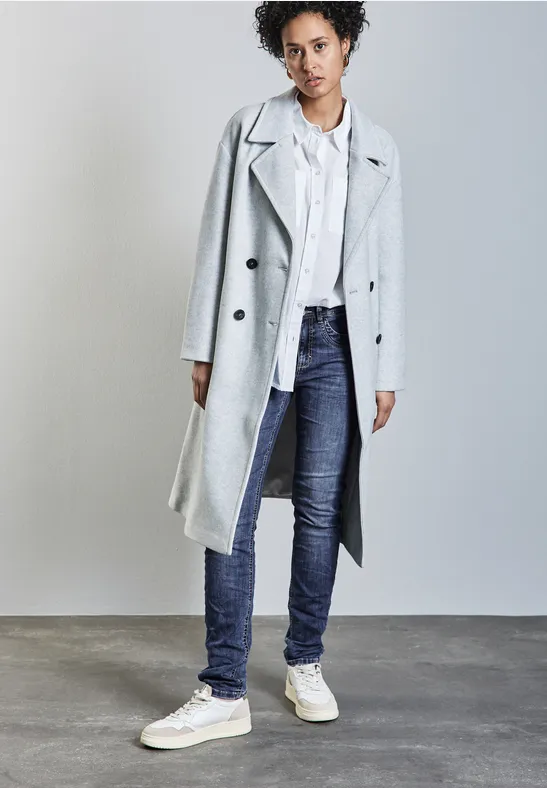 Jeans im Casual Fit Mid Blue Wash