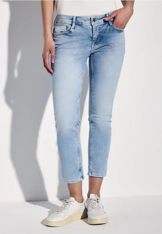 Jeans 7/8 en coupe casual Ultra Bleach Random Washed