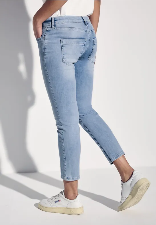 Jeans 7/8 en coupe casual Ultra Bleach Random Washed
