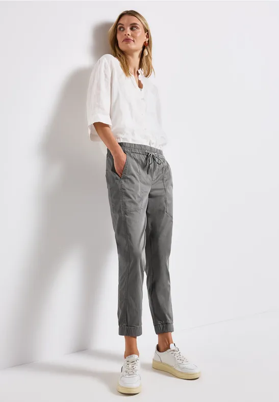 Loose Fit broek overcast grey