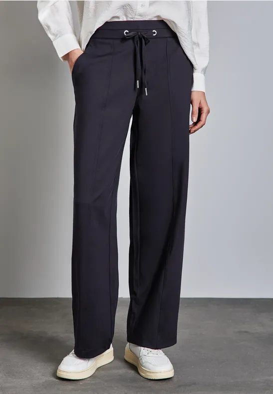 Rechte broekspijpen deep tint blue